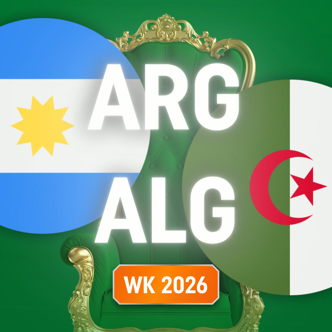 TOTO Sport: Argentinië (ARG) vs Algerije (ALG) — WK 2026